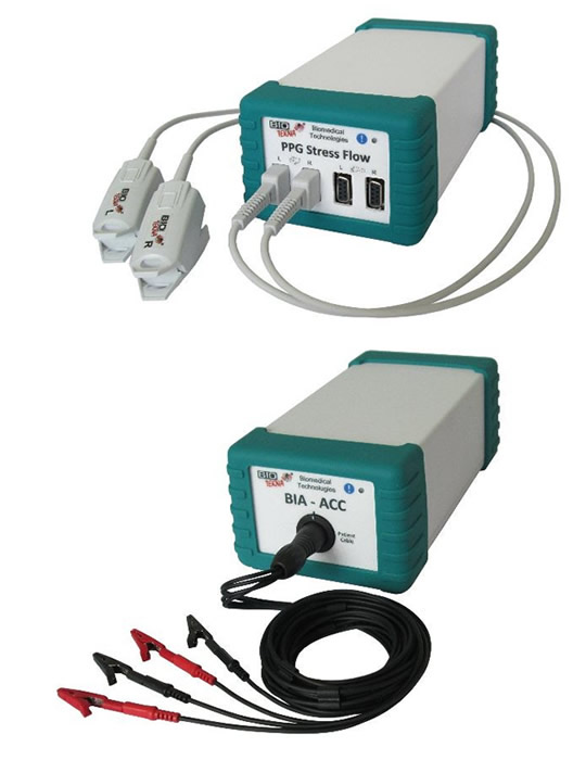 Biotekna Body MOT devices, including BIA-ACC patient cable with electrode clips